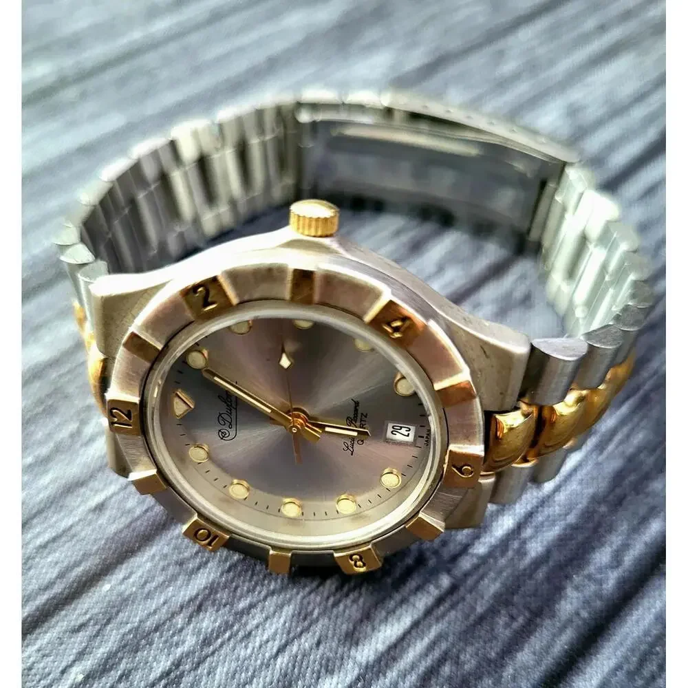 Vintage Very Rare Men's Dufonte‎ Lucien Piccard Diver Watch